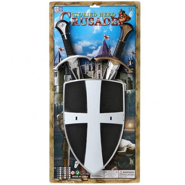Espadas e Escudo Cruzados
